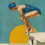 From the poolside by Layla Oz Art Studio
