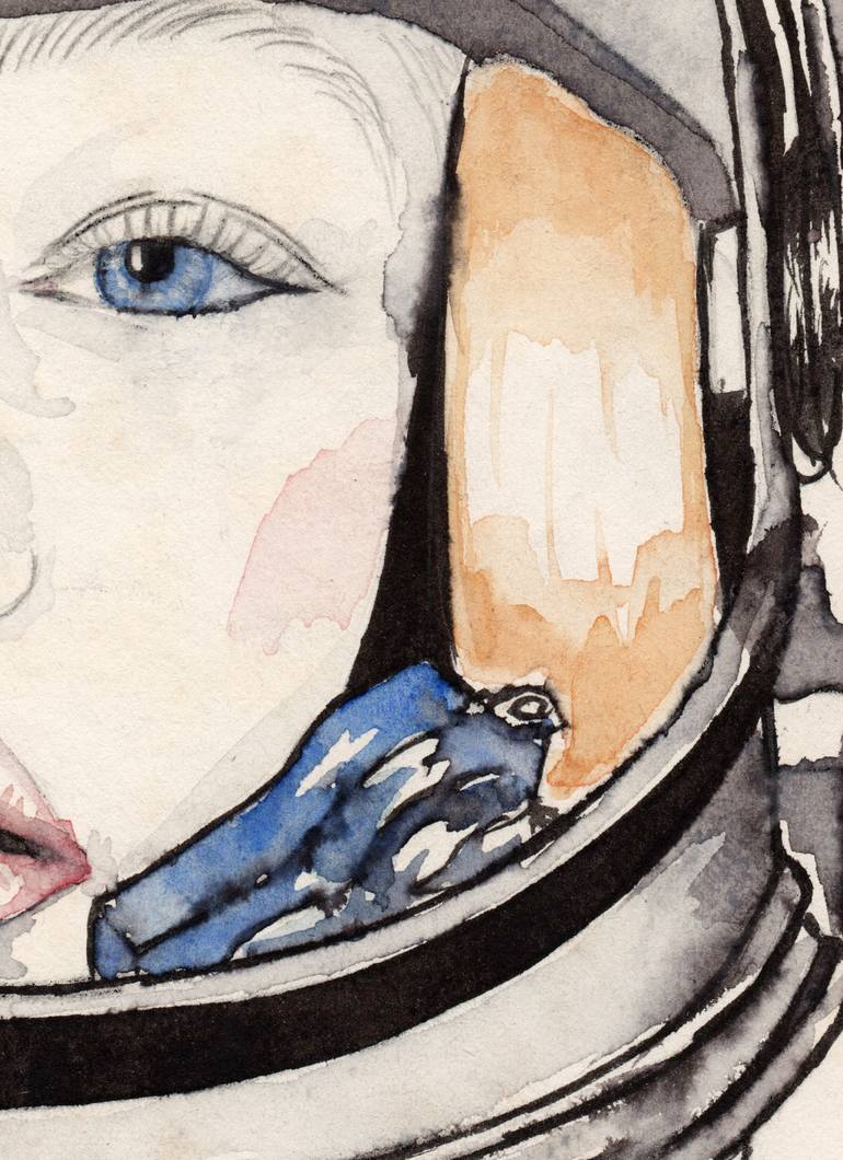 Original Figurative People Painting by Layla Oz Art Studio