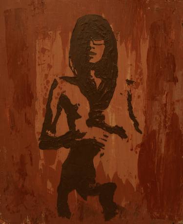 Print of Street Art Nude Paintings by Layla Oz Art Studio