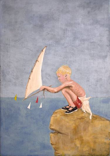 Original Children Paintings by Layla Oz Art Studio