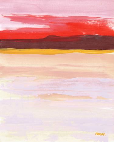 Saatchi Art Artist Angela Seear; Painting, “Desert Color Study 1” #art