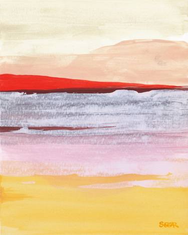 Saatchi Art Artist Angela Seear; Painting, “Desert Colour Study 3” #art