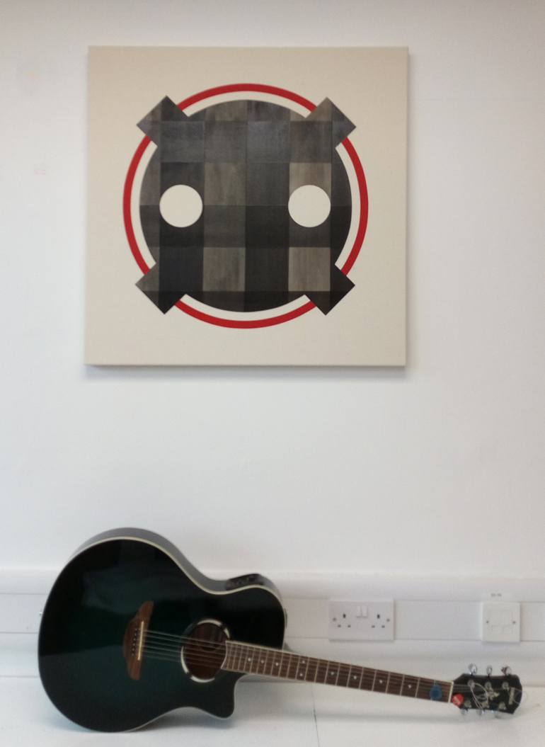 Original Minimalism Abstract Painting by Dan Wood