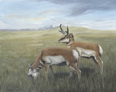 Original Realism Animal Paintings by Patricia Mansell