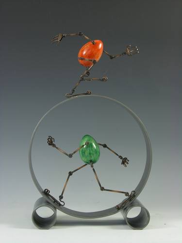 Original Modern Sports Sculpture by Tomoaki Orikasa