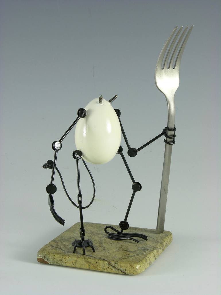 Original Humor Sculpture by Tomoaki Orikasa