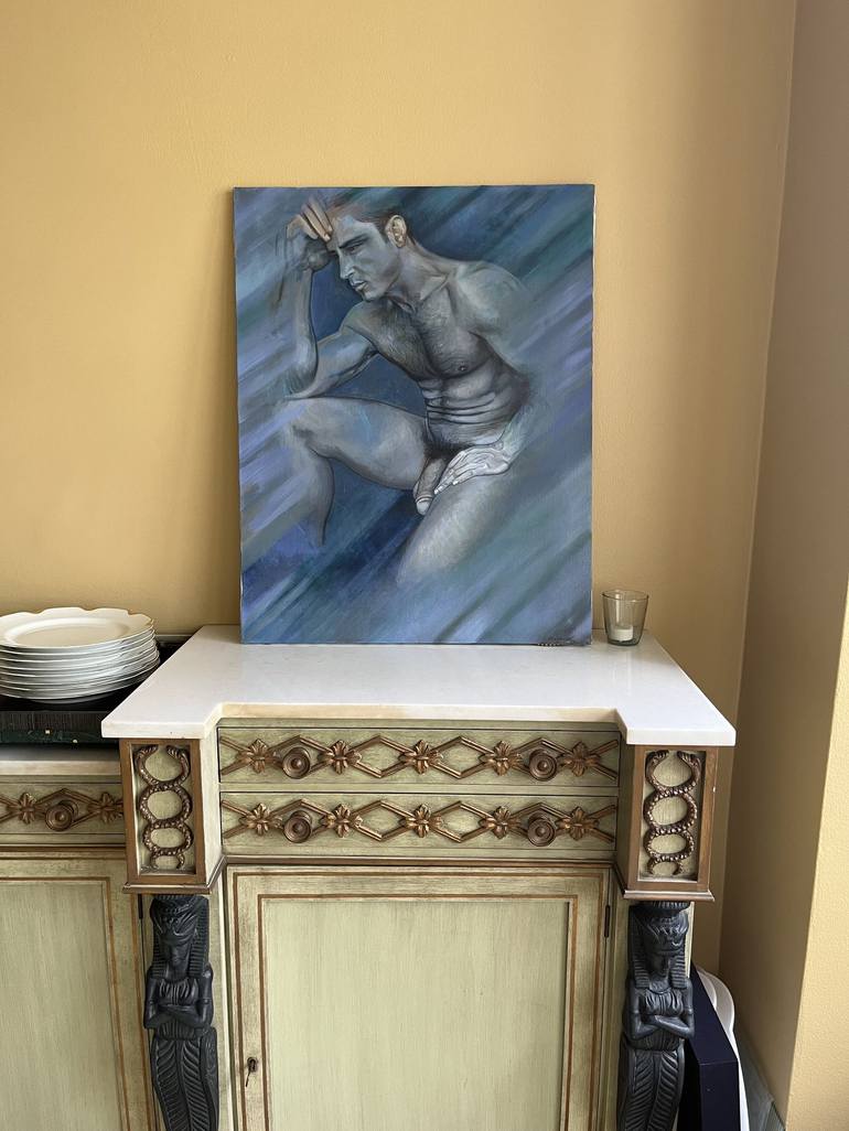 Original Figurative Nude Painting by Artur Pashkov