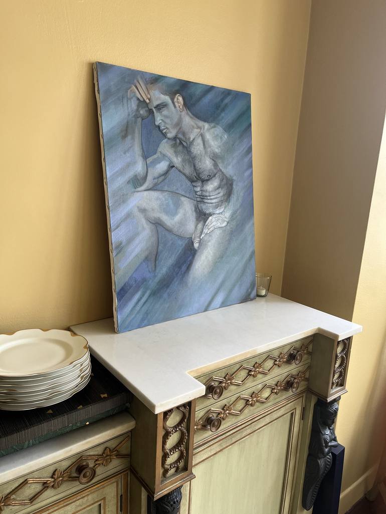 Original Figurative Nude Painting by Artur Pashkov