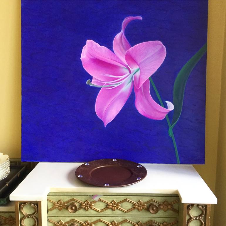 Original Floral Painting by Artur Pashkov