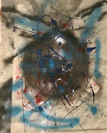 Original Abstract Painting by Sarah Pollowy