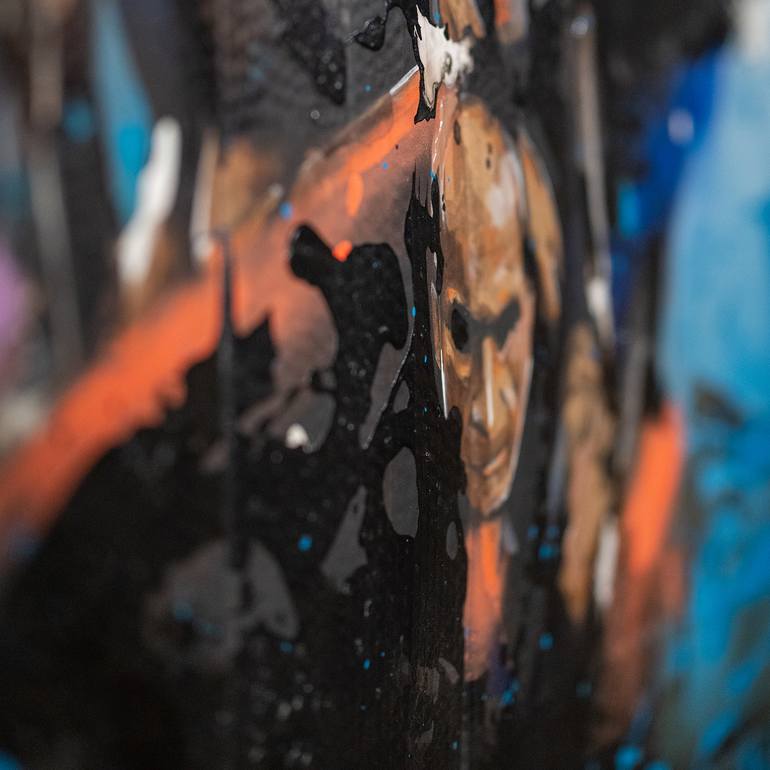 Original Abstract Politics Painting by Joanaa Firmino