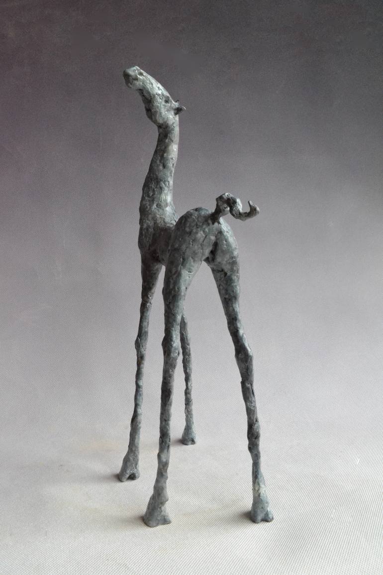 Original Figurative Horse Sculpture by Mark Upton