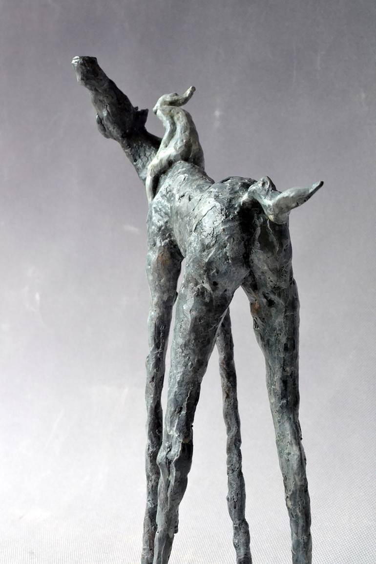 Original Figurative Horse Sculpture by Mark Upton