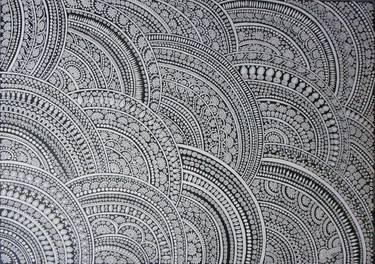 Print of Conceptual Patterns Drawings by Purushottam Agashe