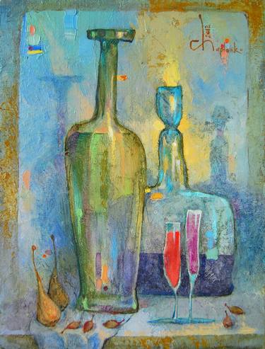 Original Impressionism Still Life Paintings by andrey chaplenko