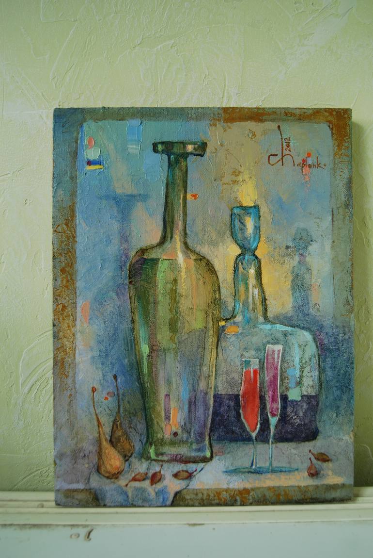 Original Figurative Still Life Painting by Andrey Chaplenko
