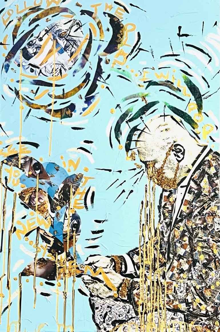 Original Contemporary Abstract Paintings by Courtney Minor