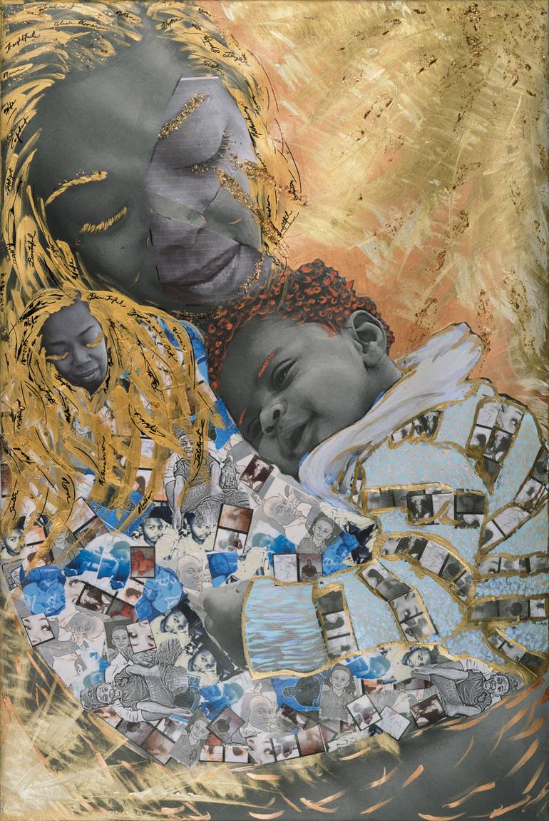 Coterie: A Mother and Her Child Collage by Courtney Minor ...
