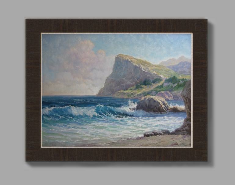 Original Fine Art Seascape Painting by Ivan Shuykov