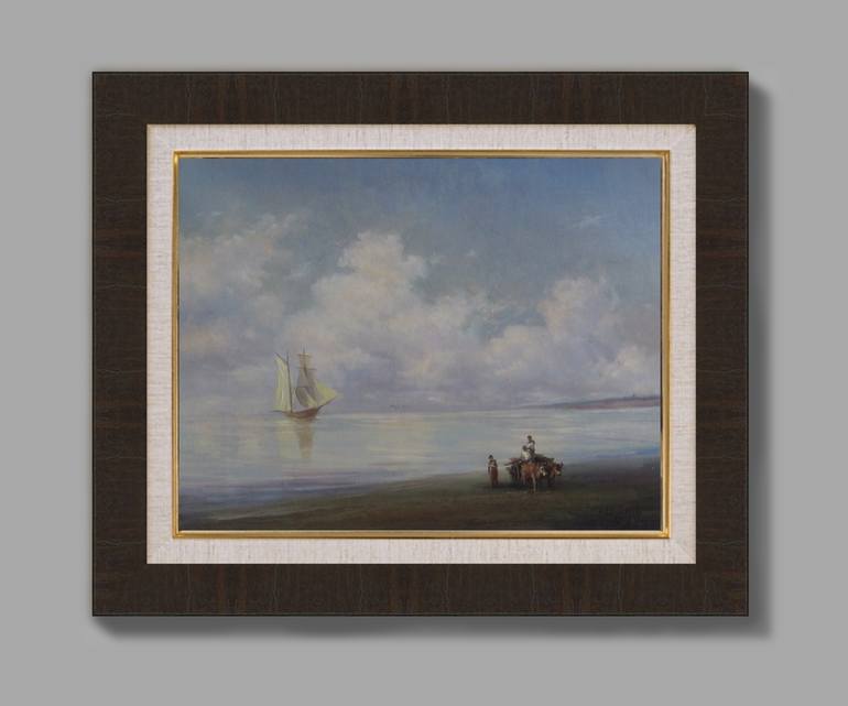 Original Fine Art Seascape Painting by Ivan Shuykov