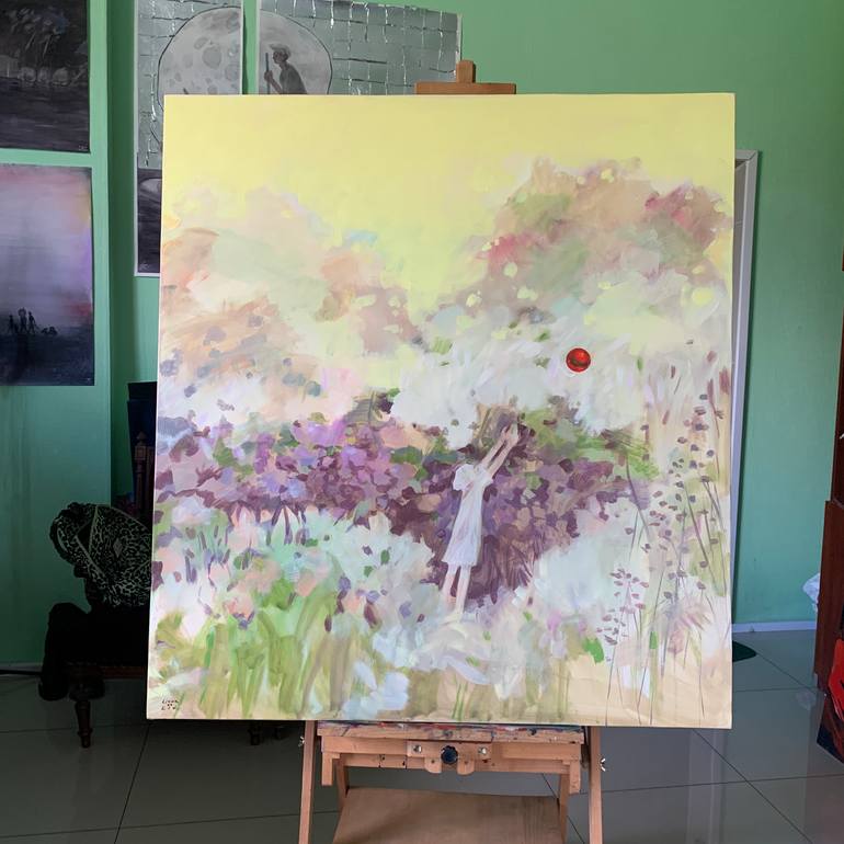 Original Contemporary Children Painting by Liona De Liv