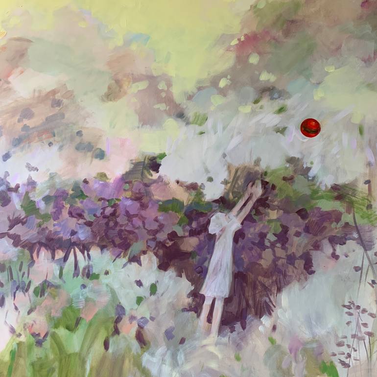 Original Contemporary Children Painting by Liona De Liv