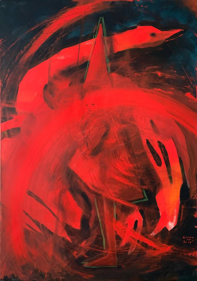 Original Contemporary Children Painting by Liona De Liv