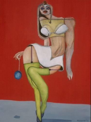 Original Figurative Women Paintings by Lori Markman