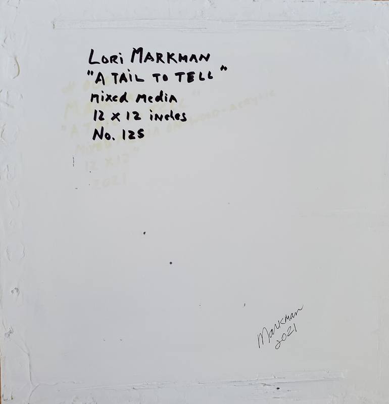 Original Abstract Expressionism Abstract Painting by Lori Markman