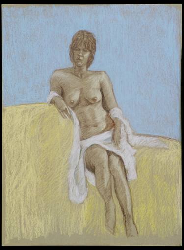 Original Figurative Nude Drawings by Lori Markman