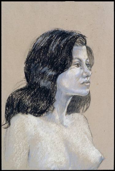 Original Figurative Women Drawings by Lori Markman