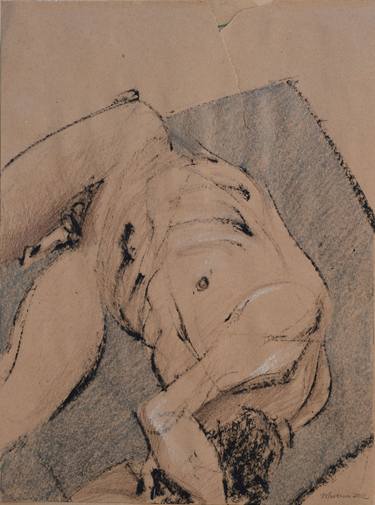 Male Nude Figure Drawing, No. 83 thumb