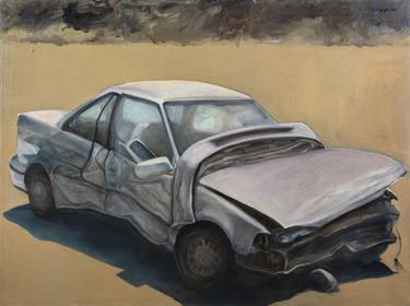 Original Documentary Automobile Paintings by Lori Markman