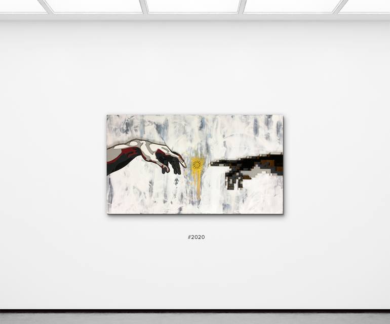 Original Abstract Performing Arts Painting by Andrey And Alexey Kulibin