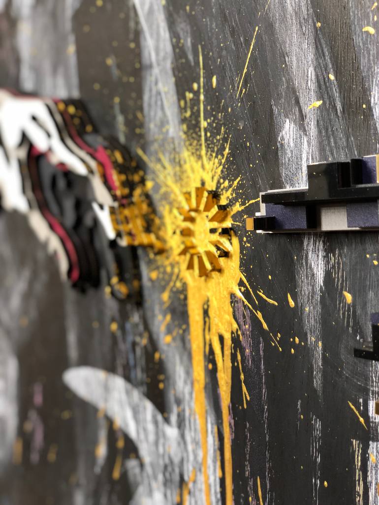 Original Abstract Expressionism Performing Arts Sculpture by Andrey And Alexey Kulibin