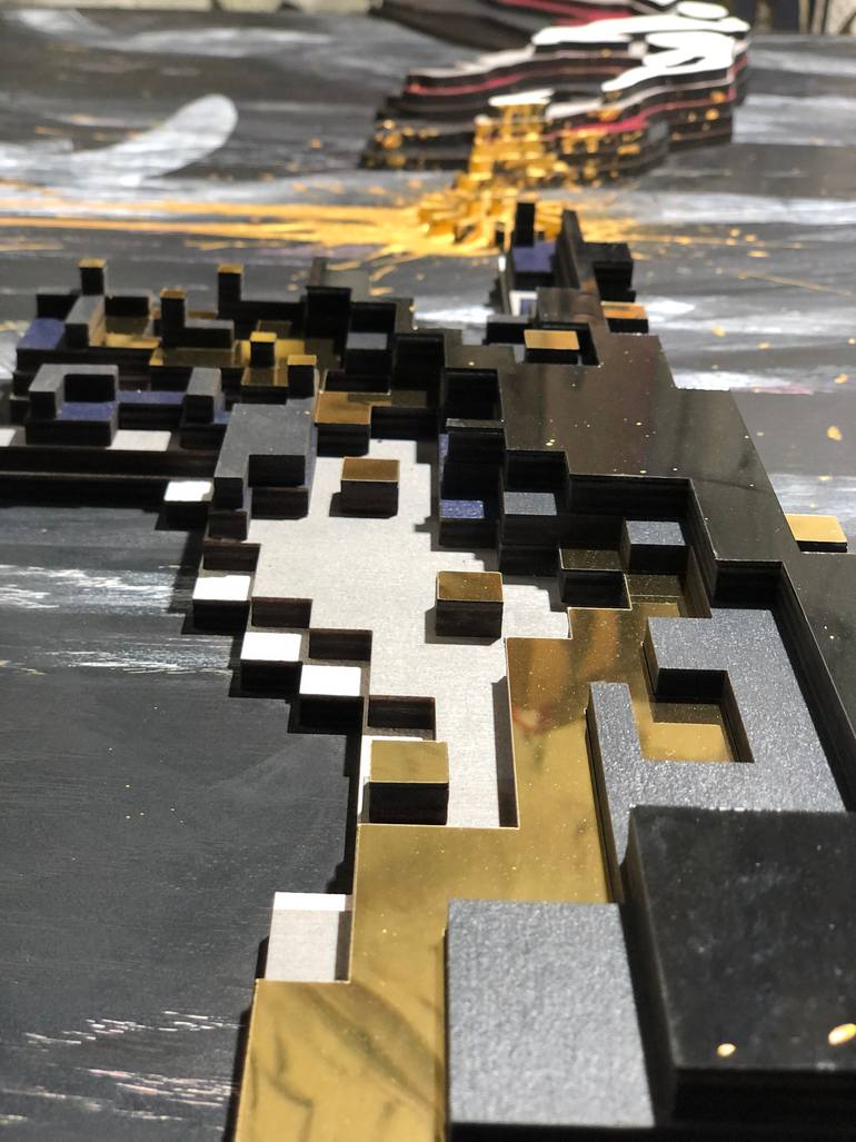Original Abstract Expressionism Performing Arts Sculpture by Andrey And Alexey Kulibin