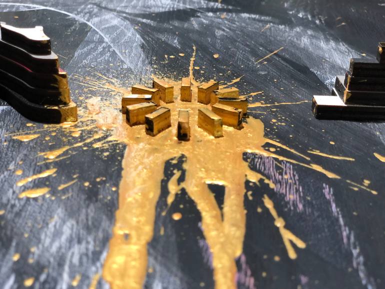 Original Abstract Expressionism Performing Arts Sculpture by Andrey And Alexey Kulibin