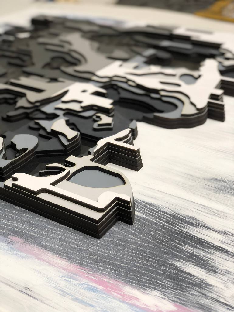 Original Abstract Performing Arts Sculpture by Andrey And Alexey Kulibin