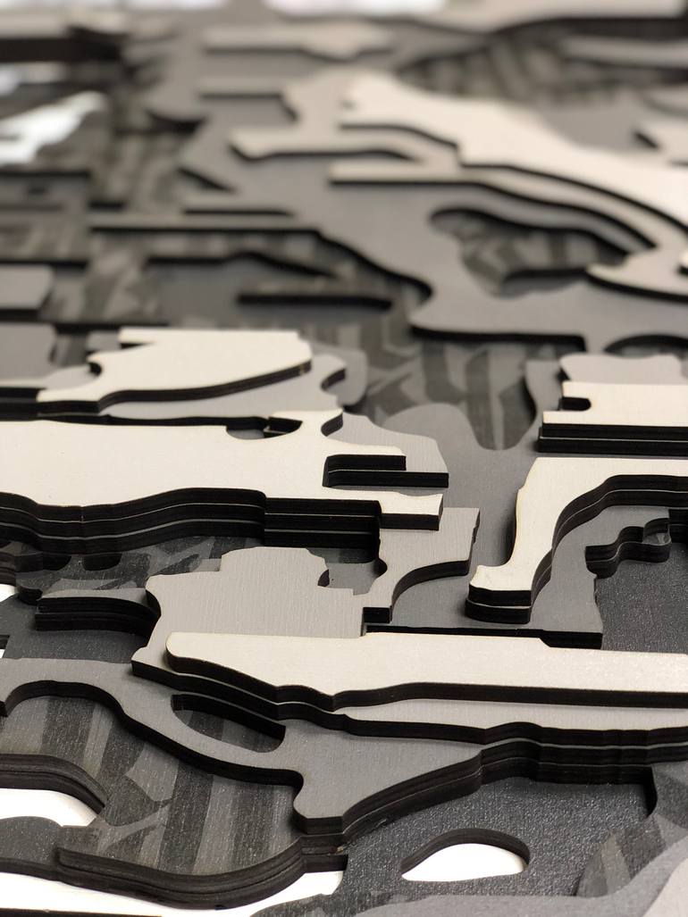 Original Abstract Performing Arts Sculpture by Andrey And Alexey Kulibin
