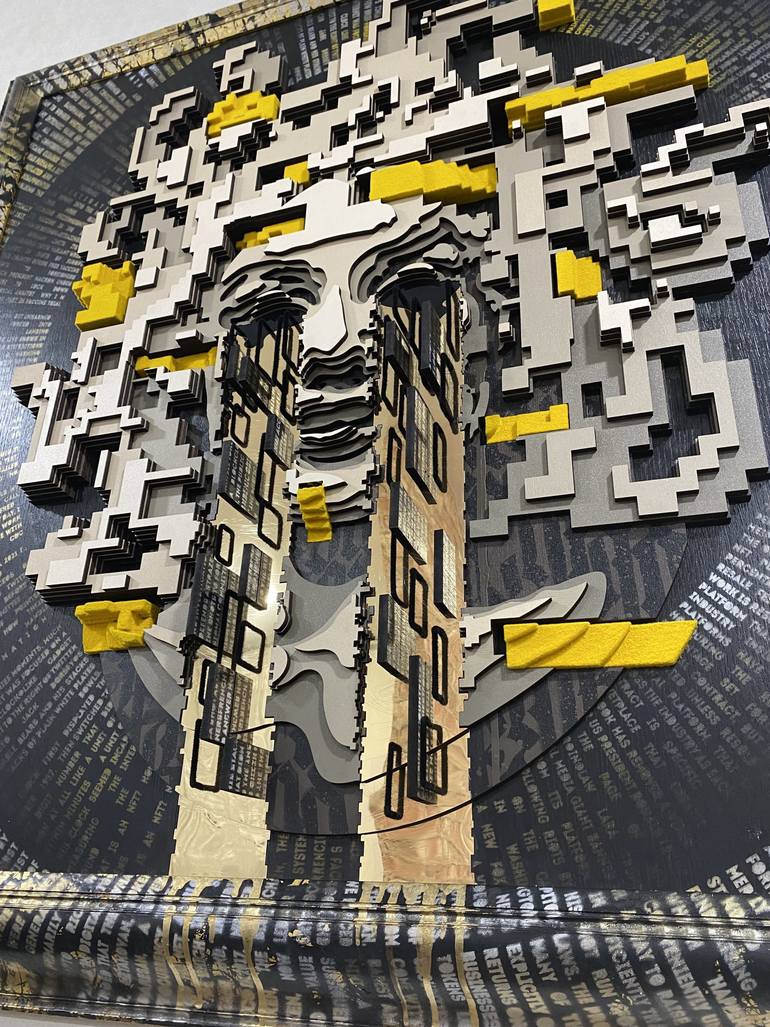 Original Conceptual Performing Arts Sculpture by Andrey And Alexey Kulibin