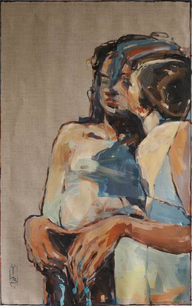 Print of Nude Paintings by Tony Belobrajdic