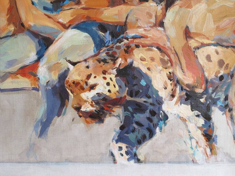 Original Contemporary Animal Painting by Tony Belobrajdic