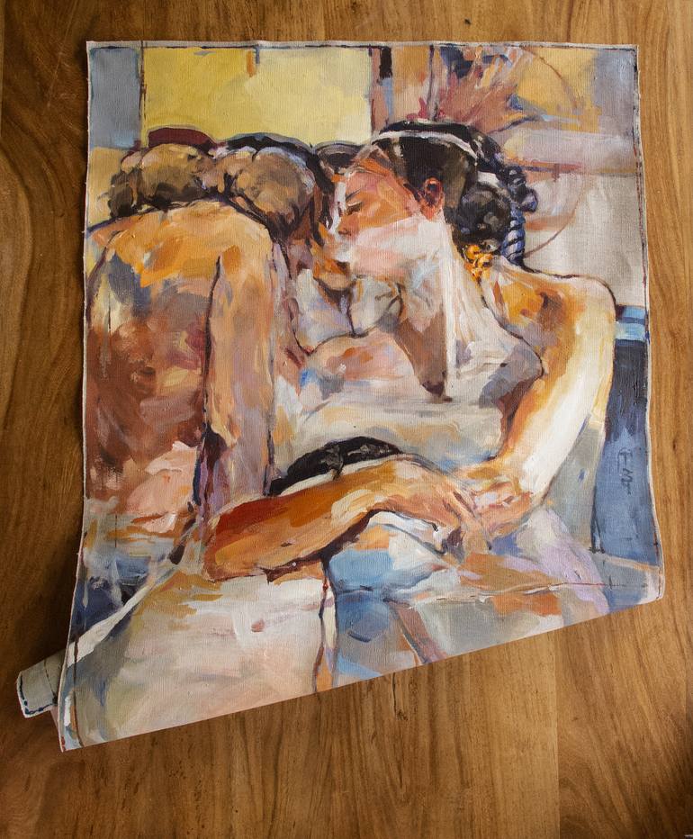 Original Contemporary Body Painting by Tony Belobrajdic