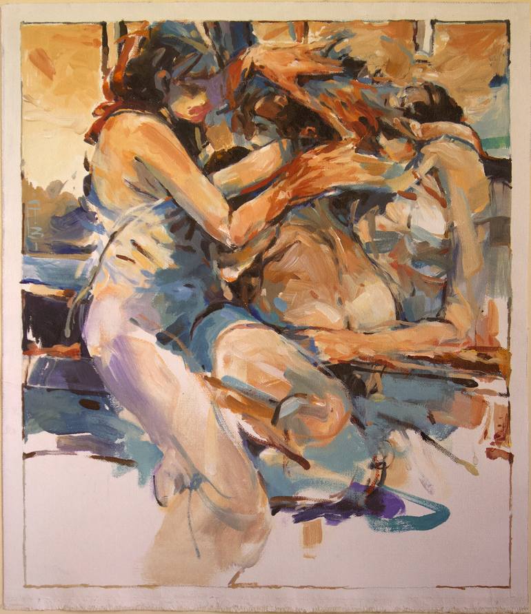 Original Contemporary Fantasy Painting by Tony Belobrajdic