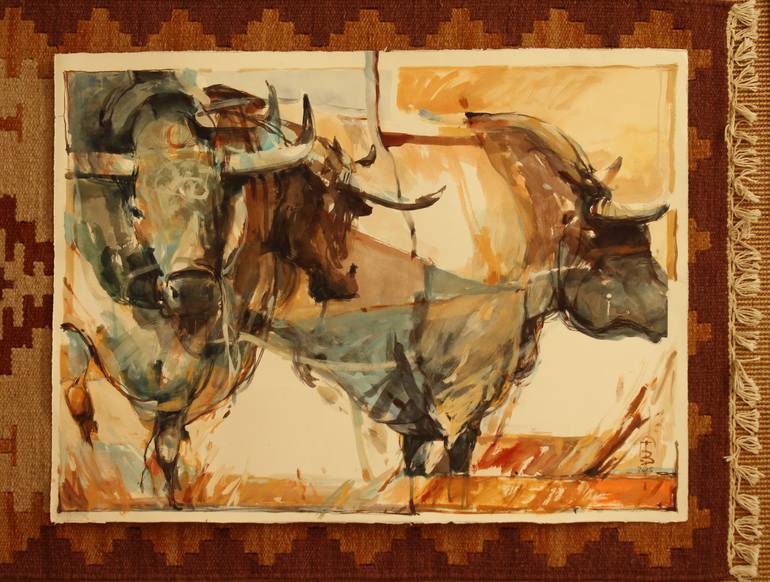 Original Conceptual Animal Painting by Tony Belobrajdic