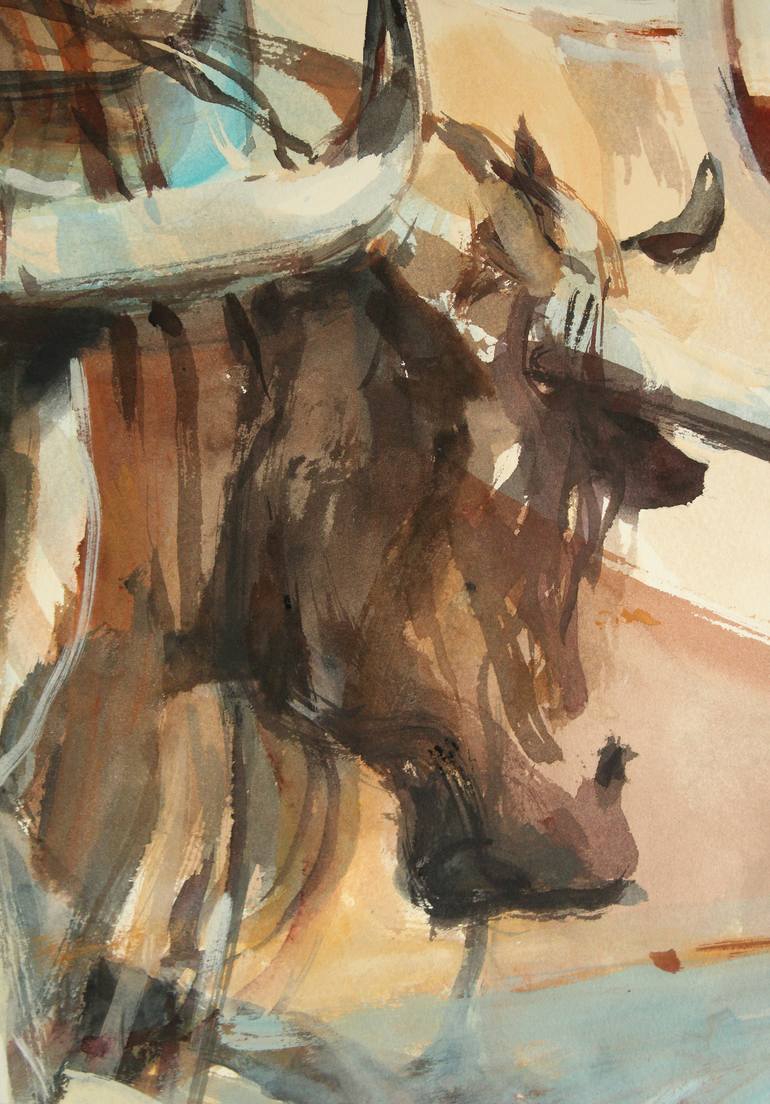 Original Conceptual Animal Painting by Tony Belobrajdic