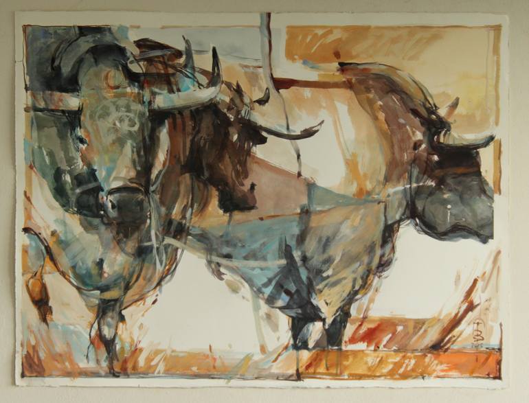 Original Conceptual Animal Painting by Tony Belobrajdic