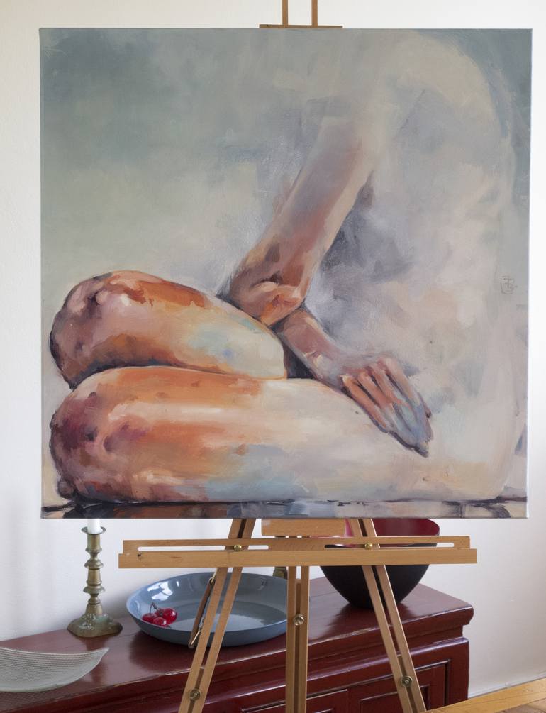 Original Nude Painting by Tony Belobrajdic