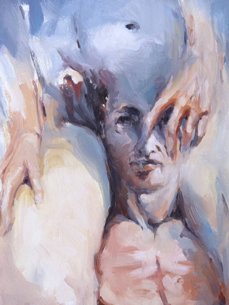 Original Expressionism Body Painting by Tony Belobrajdic