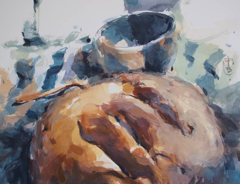 Original Figurative Still Life Painting by Tony Belobrajdic